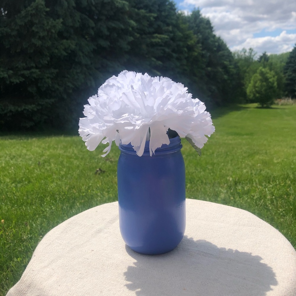 Painted Glass Jars - Picture 5 of 8